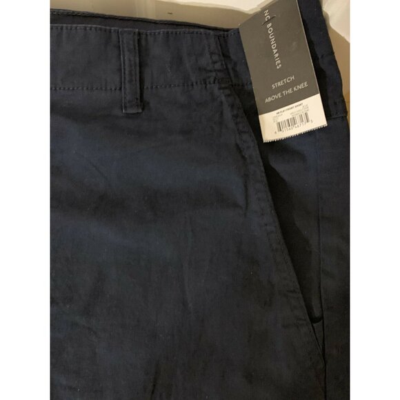 No Boundaries Men's Sz 46 Stretch Flat Front Shorts (Above the‎ Knee) Fray Hem - Picture 1 of 6